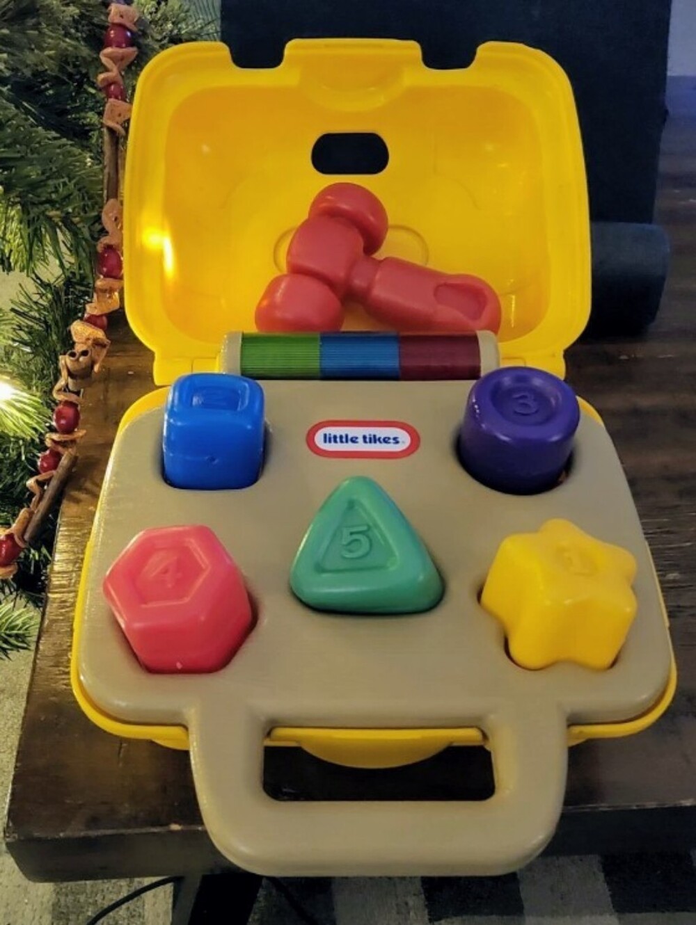 Little Tikes Vintage Discovery Sounds Toolbox Shape Sorter